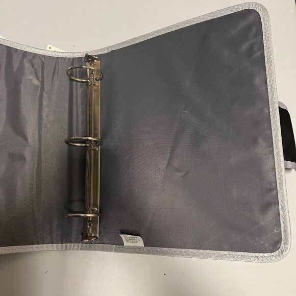 Five Star 2 inch Binder 580 Sheet Capacity Black Gray 12.75" x 12" - Picture 8 of 9